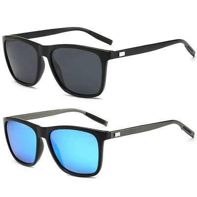 Unisex Lightweight Frame UV400 Protection Classic Square Polarized Sun Glasses