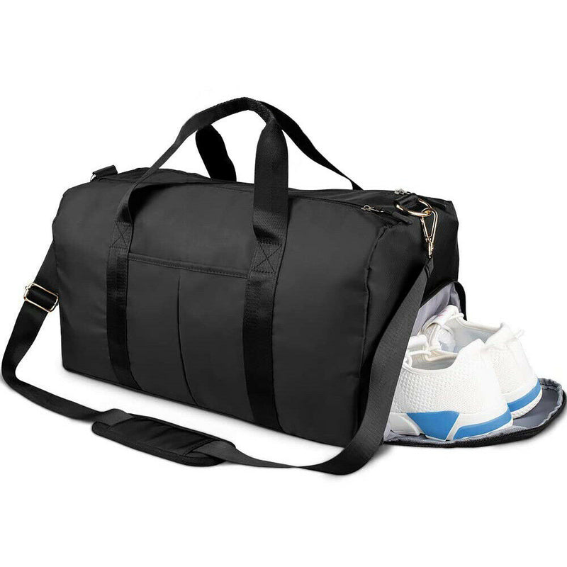 Men Gym Sports Duffle Bag with Large Capacity & Multi Compartment & Lightweight