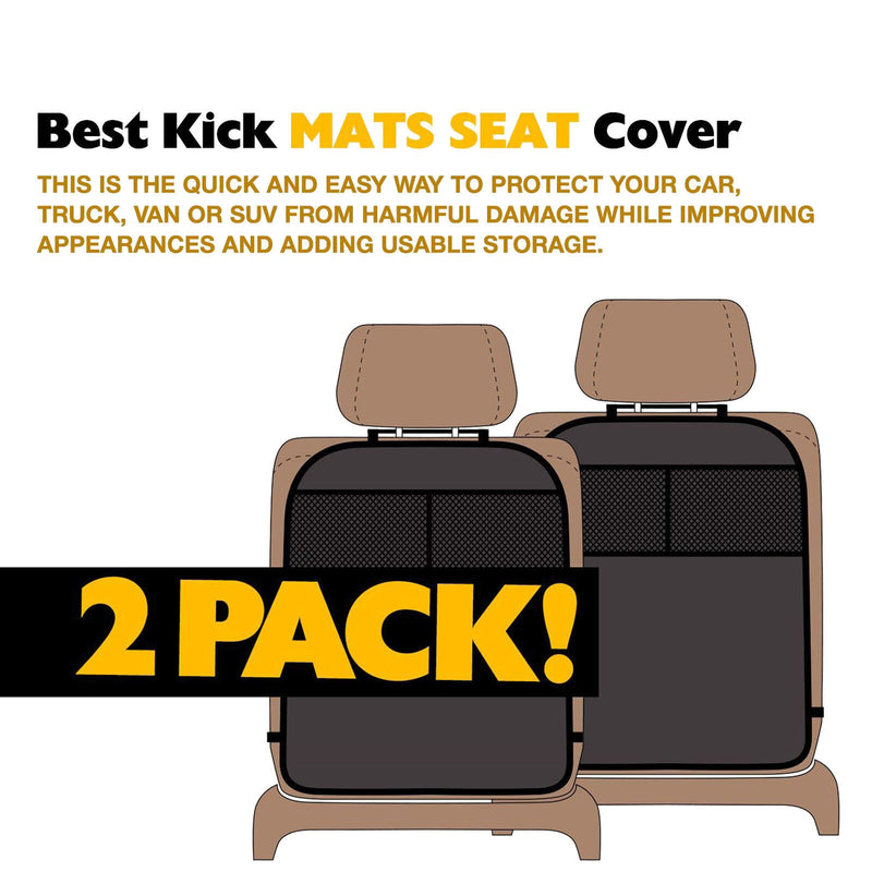 Car Seat Back Cover Protector Kick Clean Mat Pad Anti Stepped Dirty for Kids TOP