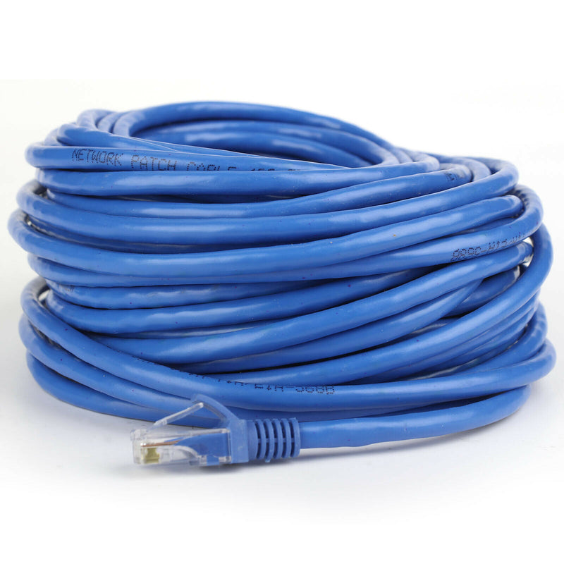 Ethernet Network Patch Cable | CAT6, AWG24, CCA, UTP, RJ45 - 6 10 25 50 75 100FT