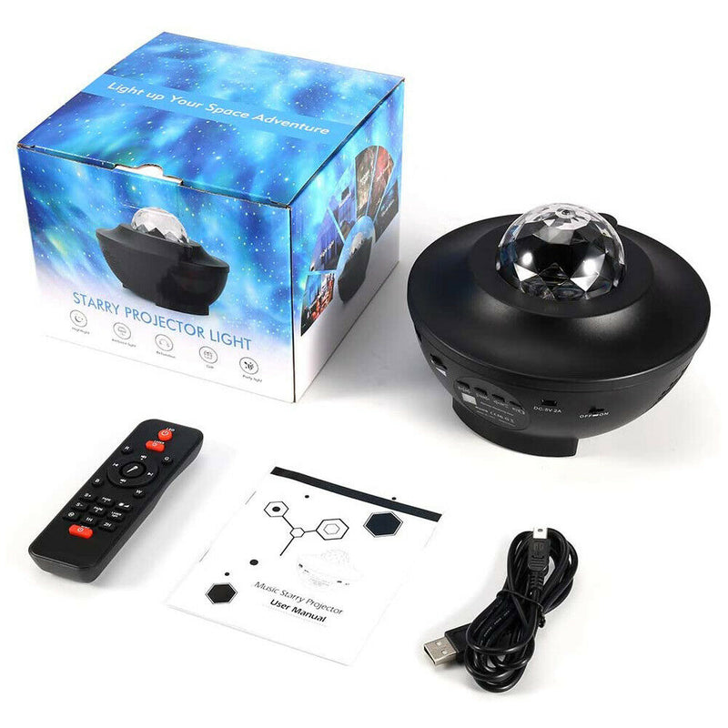 3 in 1 LED Ocean Wave Projector Star Sky Night Light for Christmas Gift/Kids CA