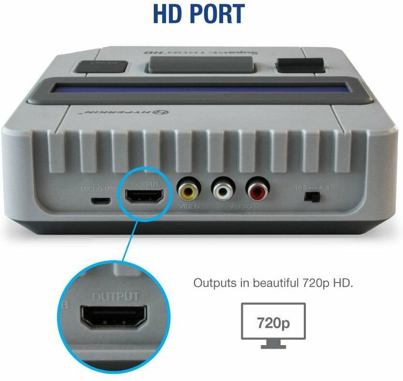 Hyperkin SupaRetroN Retro HD Gaming Console 720p for SNES / Super Famicom 813048019442