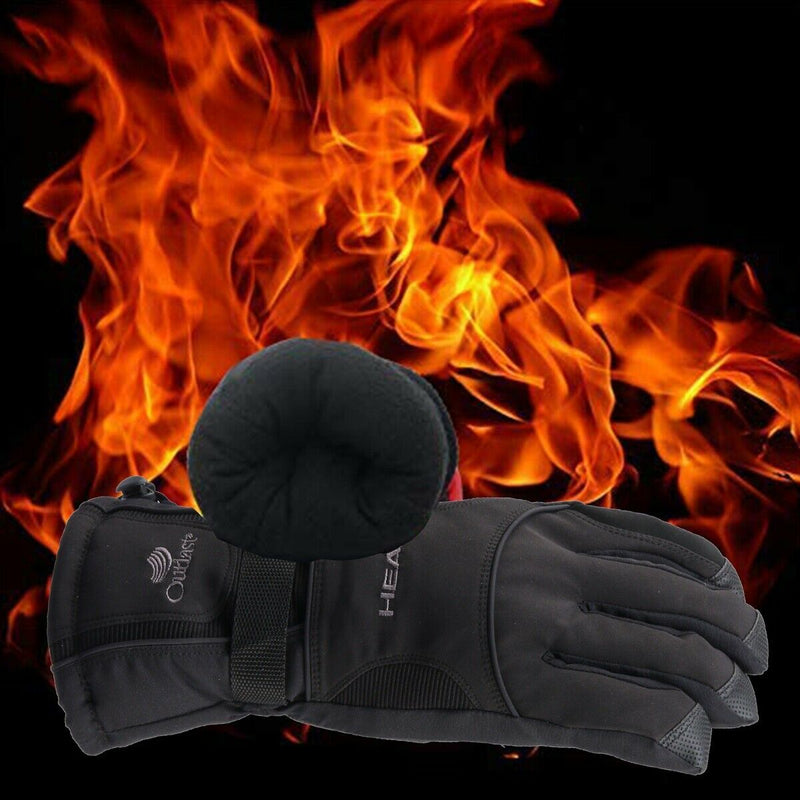 [Anti Slip & Windproof] Winter Thermal Warm Gloves with Thickened Fleece Lining