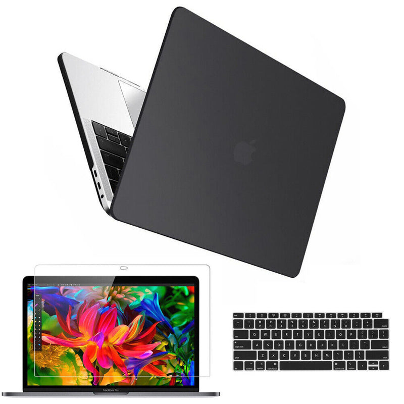 Plastic Hard Shell&Keyboard Cover&Screen Protector for MacBook Air 13" ALL Model