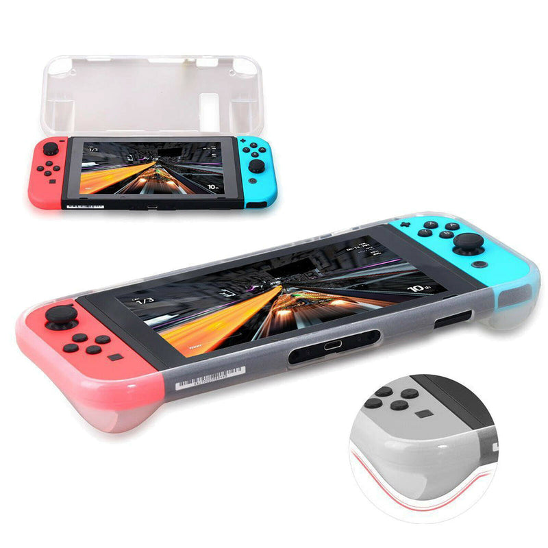 3 in1 Nintendo Switch Premium Tempered Glass Screen Protector+TPU Case+Caps