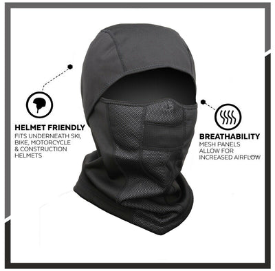 For Cold Weather Windproof Breathable Ski Face Mask + Super Warm Ski Gloves