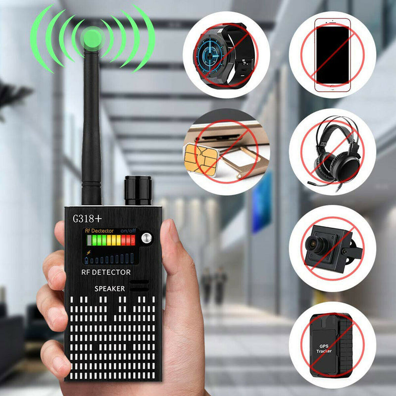 Handheld Cell Phone GPS Tracker Signal Detector Sweep Unit Anti Spy RF Bug Track