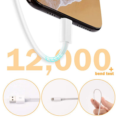 3.3 / 6.6ft yellowknife Apple MFi Certified - Lightning Cable for iPhone 5 6 7 8