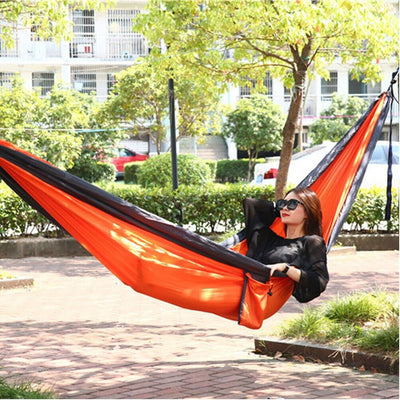 Portable Camping Hammock Swing Chair Bed Outdoor Garden Hanging Sleeping Gear