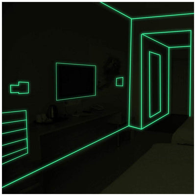 3M*10mm Luminous Tape Self-adhesive Glow In The Dark Safety Home Decorations