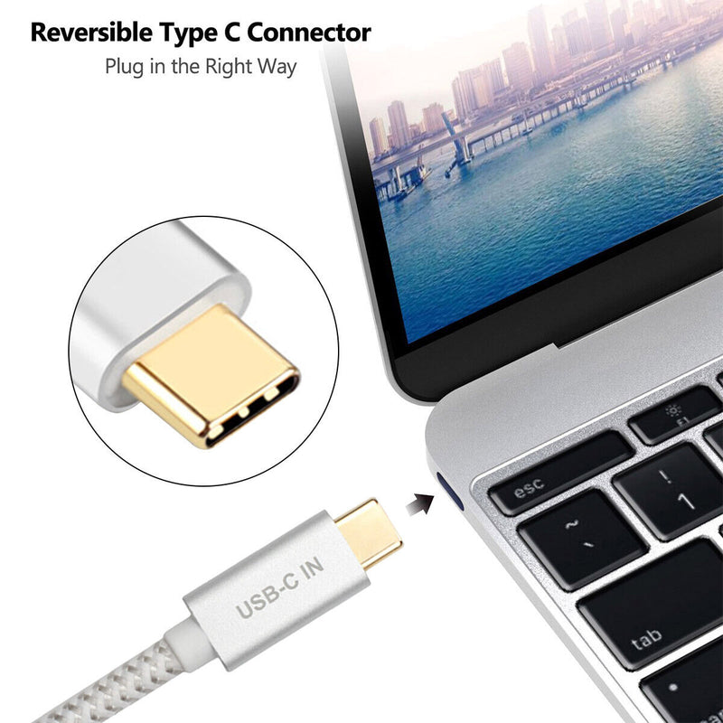 USB C to HDMI Cable(4K/60Hz)-Type C Male to HDMI Male for Dell MacBook Pro,iMac