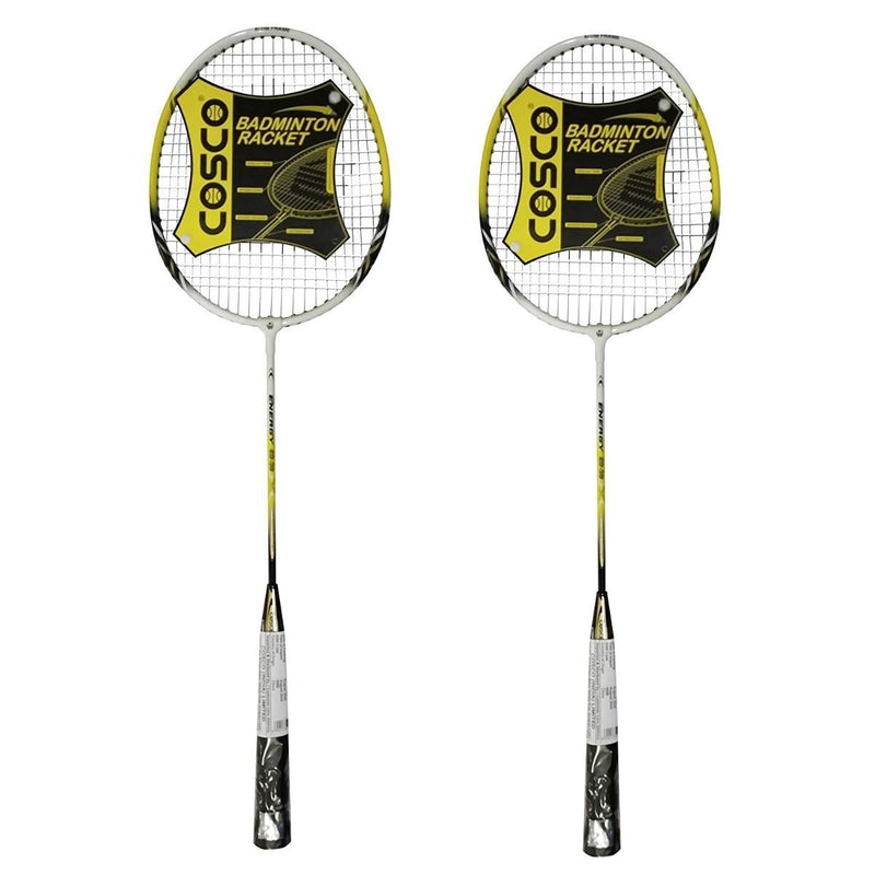 2Player Badminton Rackets Set Lightweight &amp; Sturdy For Sports Backyard GameCA