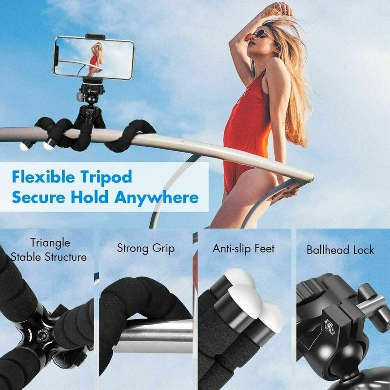 Octopus Adjustable Tripod Stand Flexible Phone Holder Bracket for Phone Camera