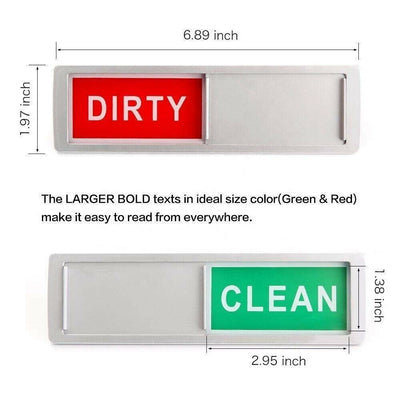 Premium Double Sided Clean Dirty Dishwasher Magnet Sticker For Mother&apos;s Day CA