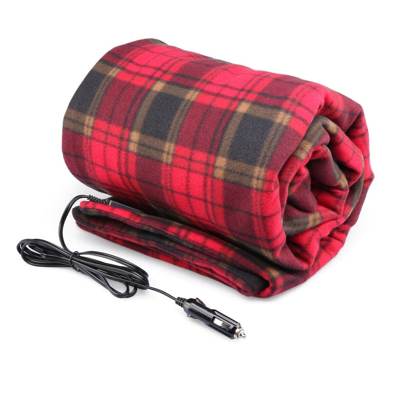 12V Heated Smart Multifunctional Travel Electric Blanket for Car,Truck,Boats,RV