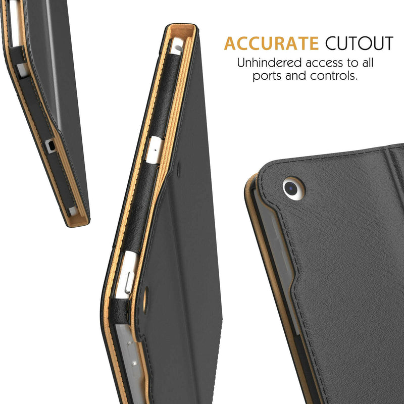 For iPad Pro 11" 1st/2nd/3rd, Air 4th 10.9" PU Leather Pocket Folio Smart Case