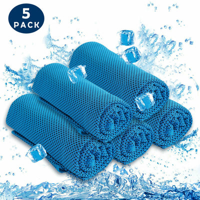 Quick Dry Fitness Ice Cold Towel for Instant Relief Use as Cooling Neck Headband