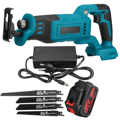 Cordless Saber Saw Replace Reciprocating Saw 18V Battery Charger For  Makita