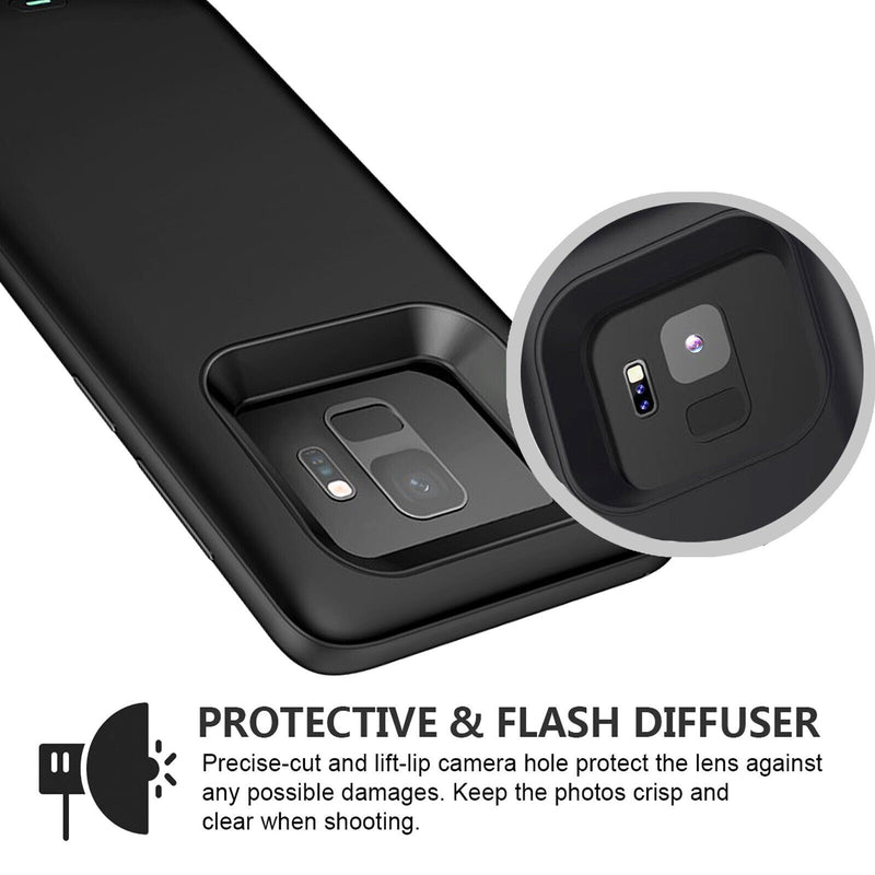 Rechargeable Portable Battery Case for Samsung Galaxy S9/ 9 Plus, S8/ 8 Plus CA