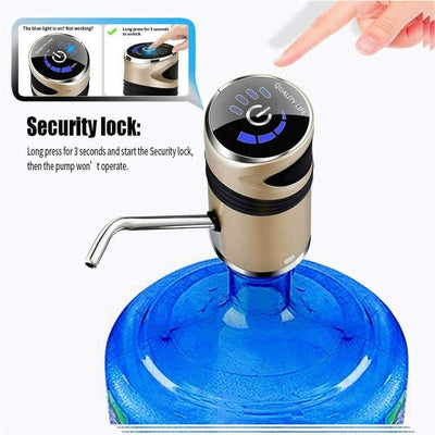 Automatic Electric Water Pump Button Dispenser Gallon Bottle Drinking Switch