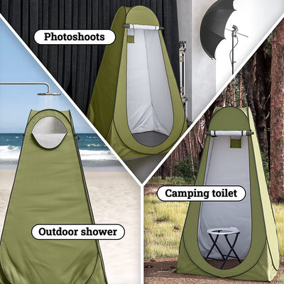 Pop Up Tent Shower Privacy Tent Camping Toilet Changing Room Shelter Portable