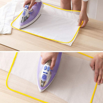 Heat Resistant Ironing Mesh Cloth Protective Insulation Pad Home Ironing Mat