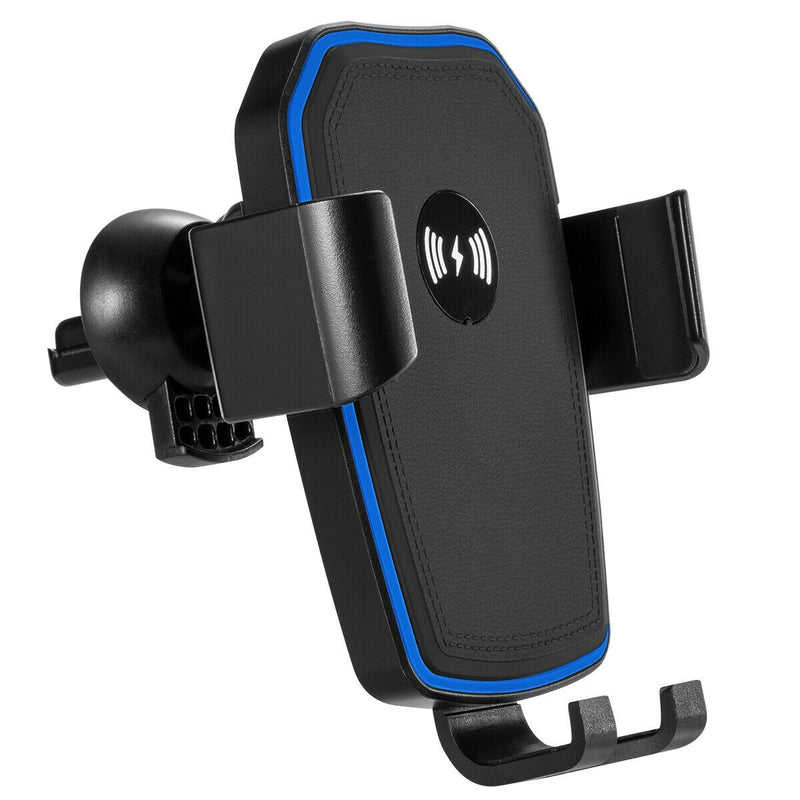 360° Automatic Clamping Qi Wireless 15W Car Charging Mount Air Vent Phone Holder