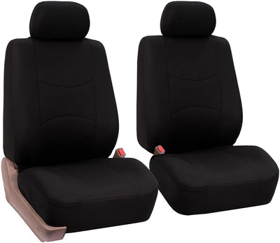 title" content="5 PCS Full Car Seat Cover Set Fits Faux Leather Interior w/Headrest Covers CA"