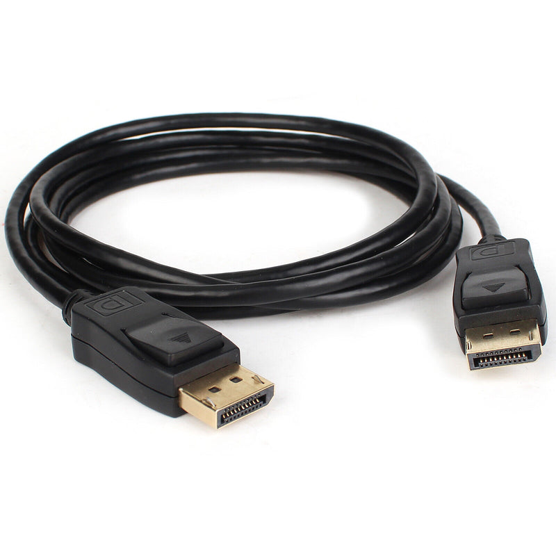 DisplayPort to DisplayPort Cable, DP to DP, 4K Resolution, High Spped, 6FT Black