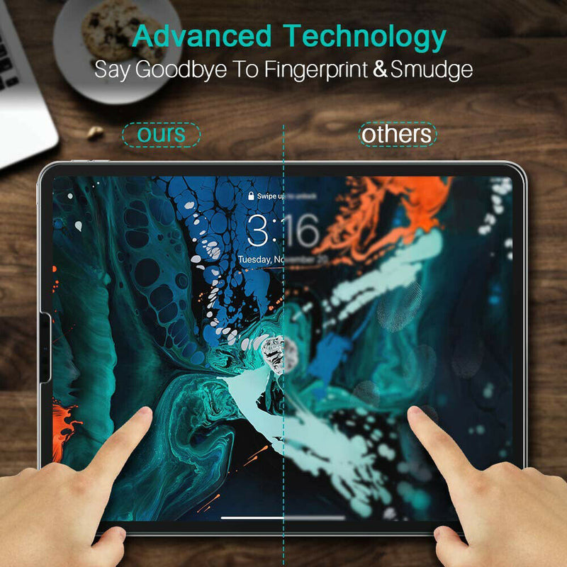 [Sensitive & Smooth Touch] Tempered Glass Film for iPad Pro 12.9inch 5th M1 2021