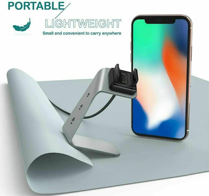 NEWUSB 2.0 Fast Charging Stand Dock Station Cradle Holder For Fitbit Charge 3/4