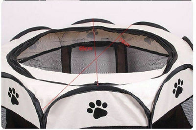 Dog Tent Portable House Breathable Outdoor Kennel Fence Pet Cats Room Playpen