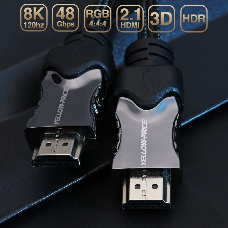 48Gbps Ultra High Speed 8K Dynamic HDR HDMI Cable FOR XBOX, PS5, Apple TV, PC