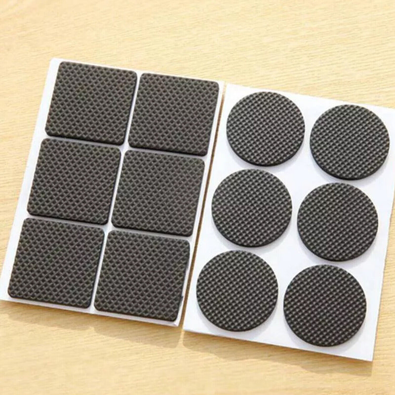 Protective Rubber Furniture Sliders Pads Floors Protector Non Slip For Sofa Bed