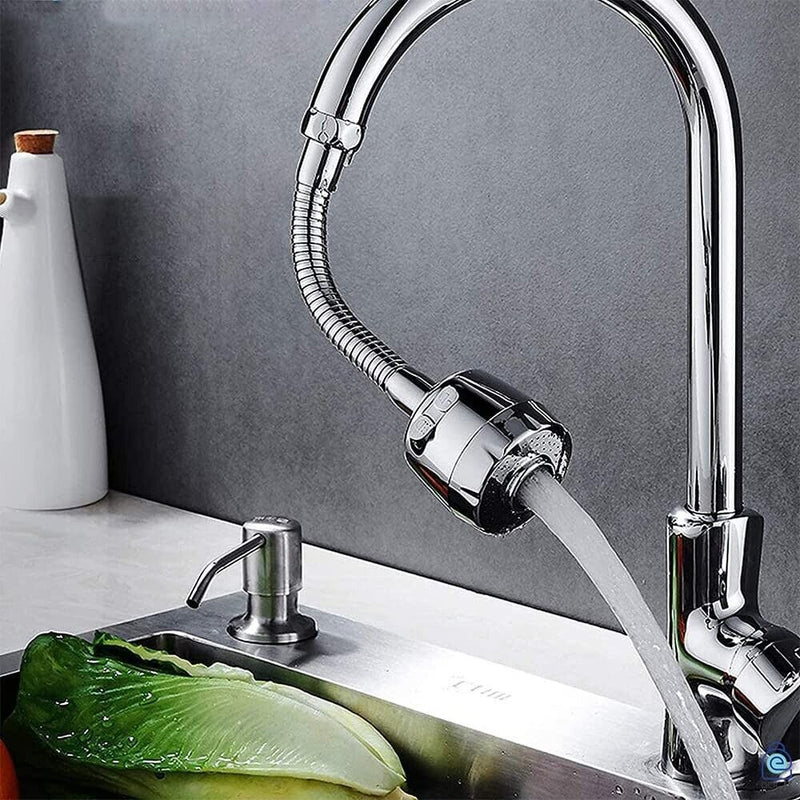 360° Faucet extender Sprayer Sink Tap Head Nozzle Kitchen Saving Water Aerator