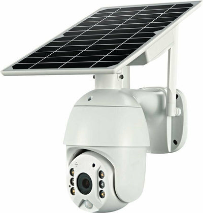 Wi-Fi Security IP Camera Solar Surveillance Night Vision Outdoor Waterproof CA