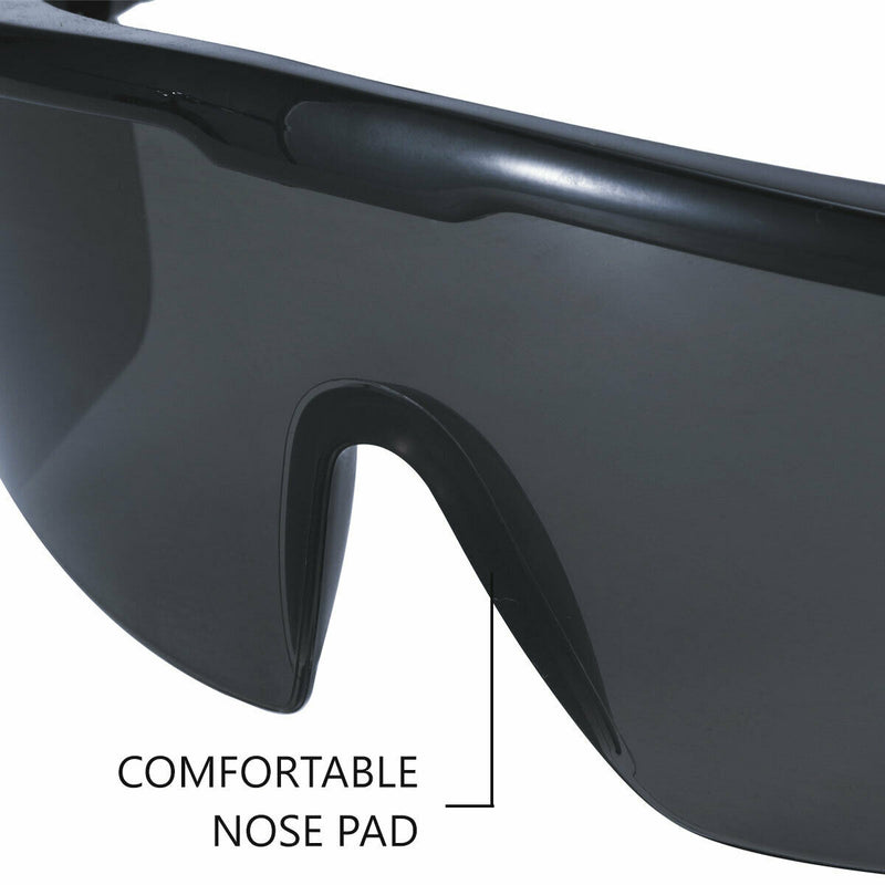 ADJUSTABLE (2020 model) Safety Glasses w/ Anti-Fog&Anti-Scratch&Wrap-Around Lens