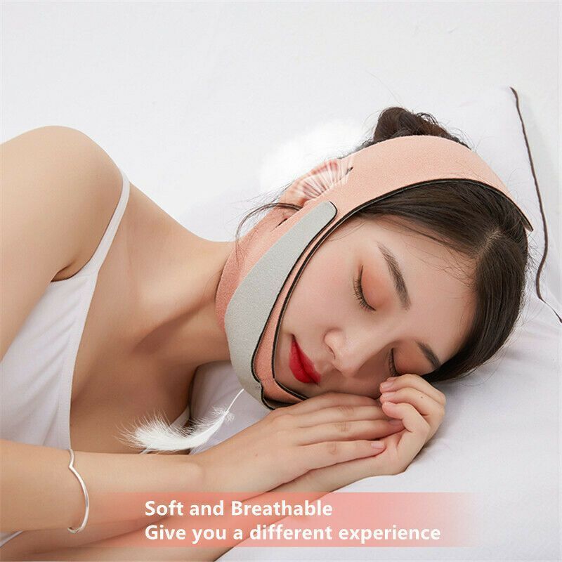 V Face Line Belt Chin Lift Up Anti Wrinkle Mask Breathable Sleep Mask NEW K