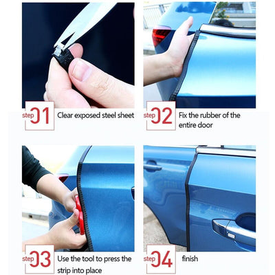 title" content="Car Door Edge Protector Lock Guard Molding Rubber Seal Waterproof Strip 3 Meter"