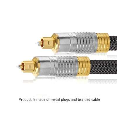 Premium Toslink Optical Fiber Cable S/PDIF 5.1 7.2 Digital Audio 1.5M