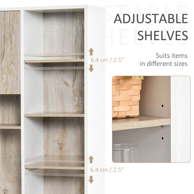 Kitchen Cupboad with Hutch Multi Storage Cabinet Sideboard with Drawers