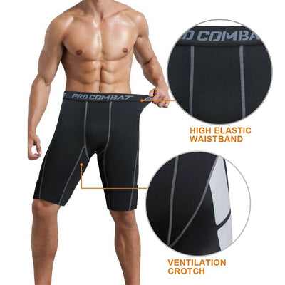 Sports Performance Active Cool Dry Compression Shorts Athletic Underwear for Men