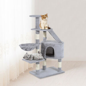 Cat Tree Condo Scratching Post Kitten Climb Furniture Activity Center 49"