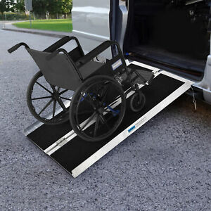 Portable Wheelchair Ramp Wheelchair Ramp for Steps 4&