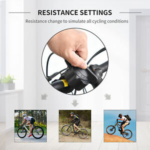 Indoor Magnetic Bike Bicycle Trainer Stand 5 Level Resistance Silver