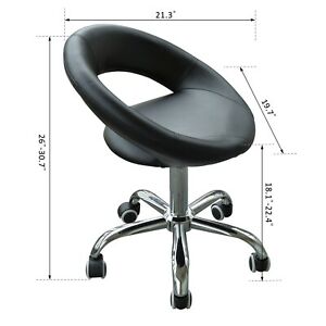 Bar Stool Rolling Swivel Salon Spa Chair Adjustable Height Hydraulic