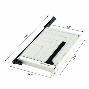 Paper Trimmer A4 Paper Guillotine 12" Cut Length 12 Sheet