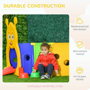Kids Play Structure Caterpillar Design for Climbing and Crawling, Multicolor
