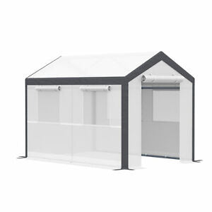 Walk-In Greenhouse Plant Growth Shed Outdoor Tunnel