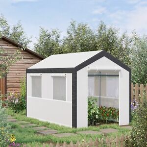 Walk-In Greenhouse Plant Growth Shed Outdoor Tunnel